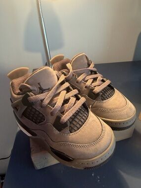 Jordan Kids Taupe/Beige Athletic Sneakers